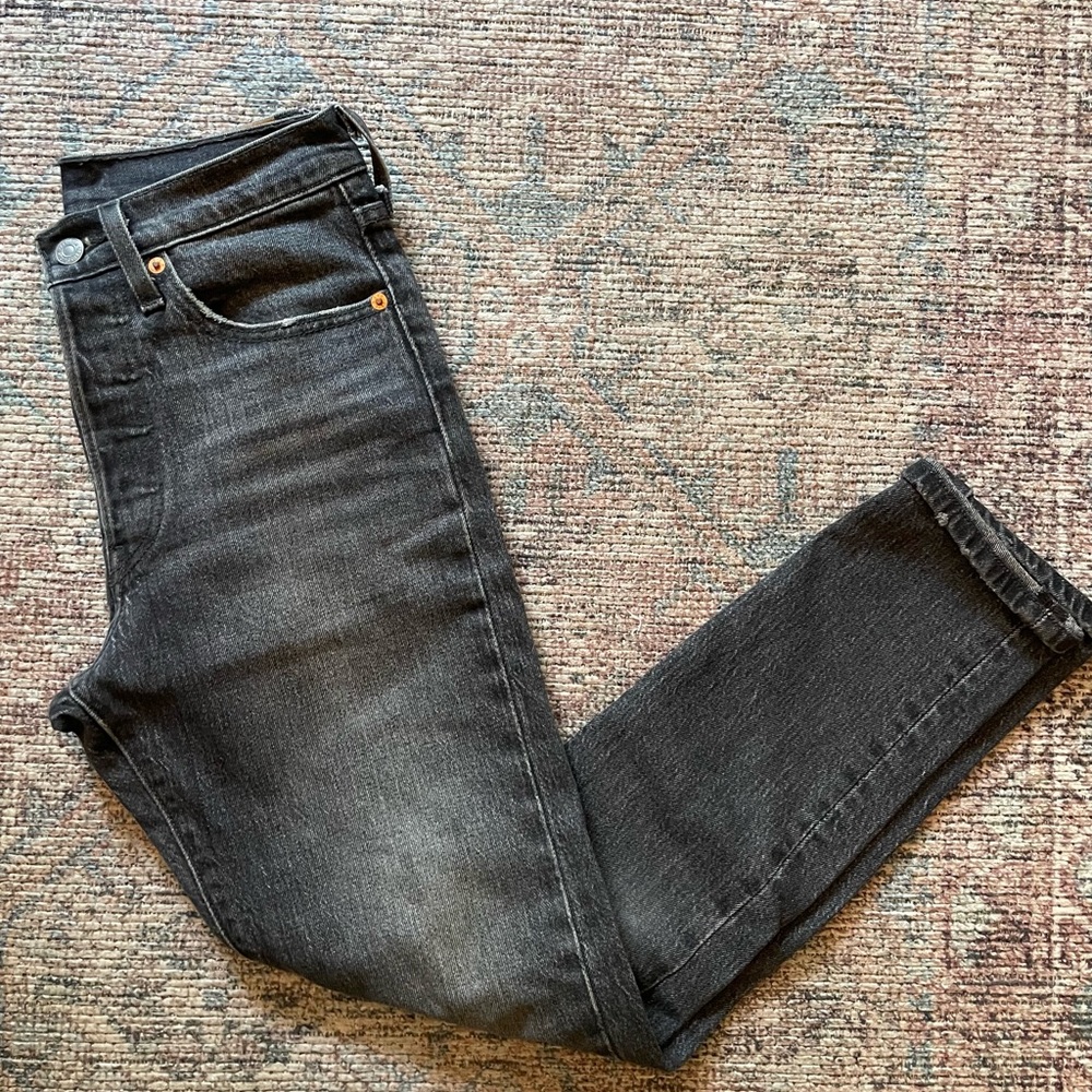 Levi's Black 501 Jeans